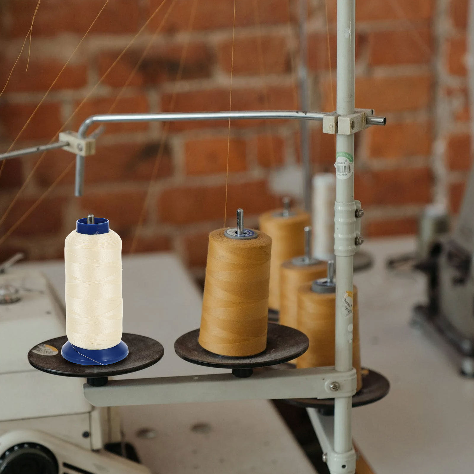 Sewing Knit - 3000 Yards Light Blue Glow in