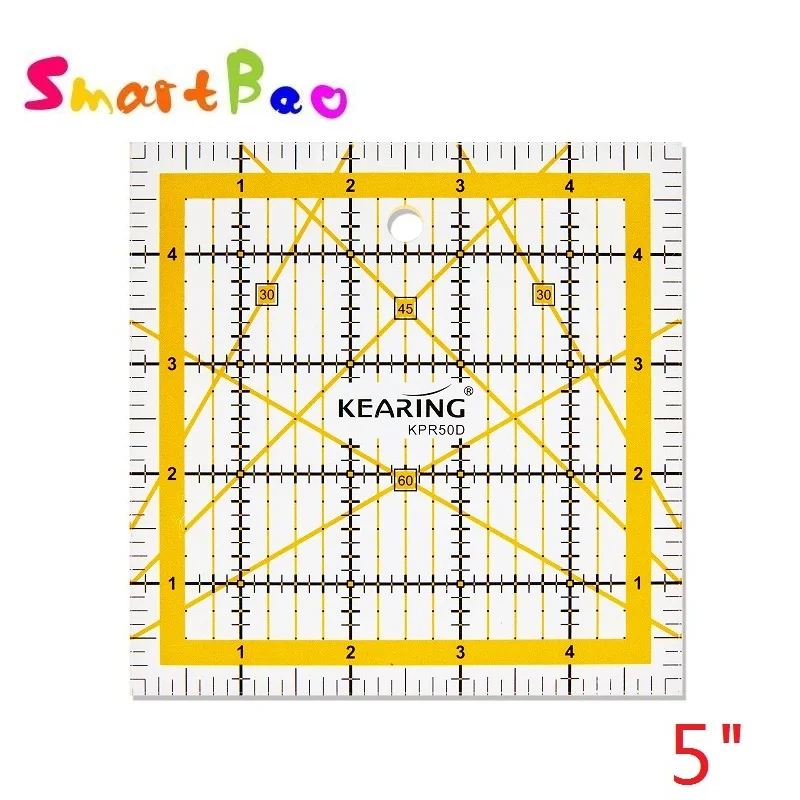 Quilting Ruler Square - 1pc Square Acrylic Sewing Ruler Quilters