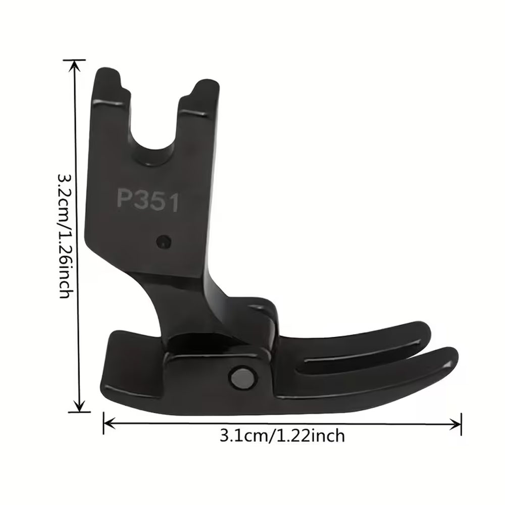 P351 All Steel Presser Foot Bl - Sewing Art recension och pris