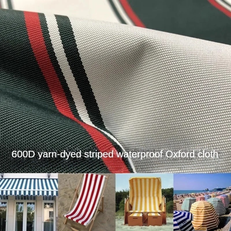Striped Oxford Fabric Waterpro - Textile And Sewing Materials recension och pris
