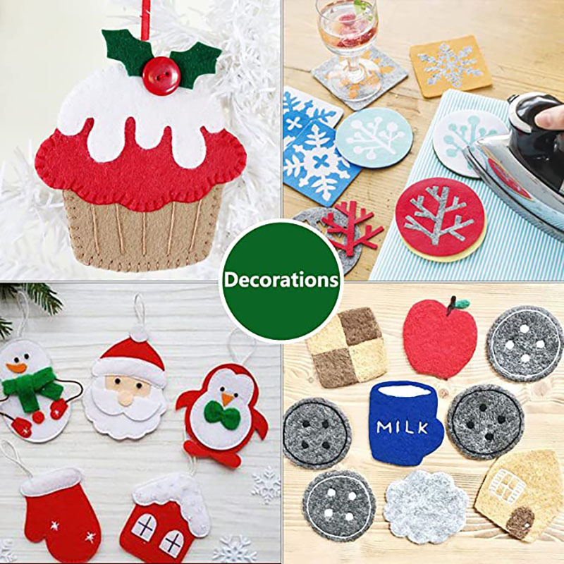 Felt Fabric  Non-Woven Felt Fa - Textile And Sewing Materials recension och pris