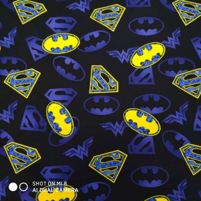 Bandai Batman Anime 100 Cotton - Textile And Sewing Materials recension och pris
