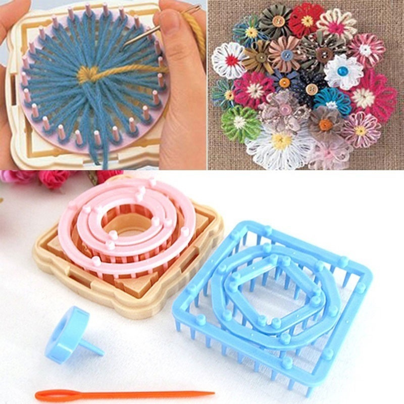 9Pcs/ Set DIY scarf sock knitt - Sewing Machine Yarn recension och pris