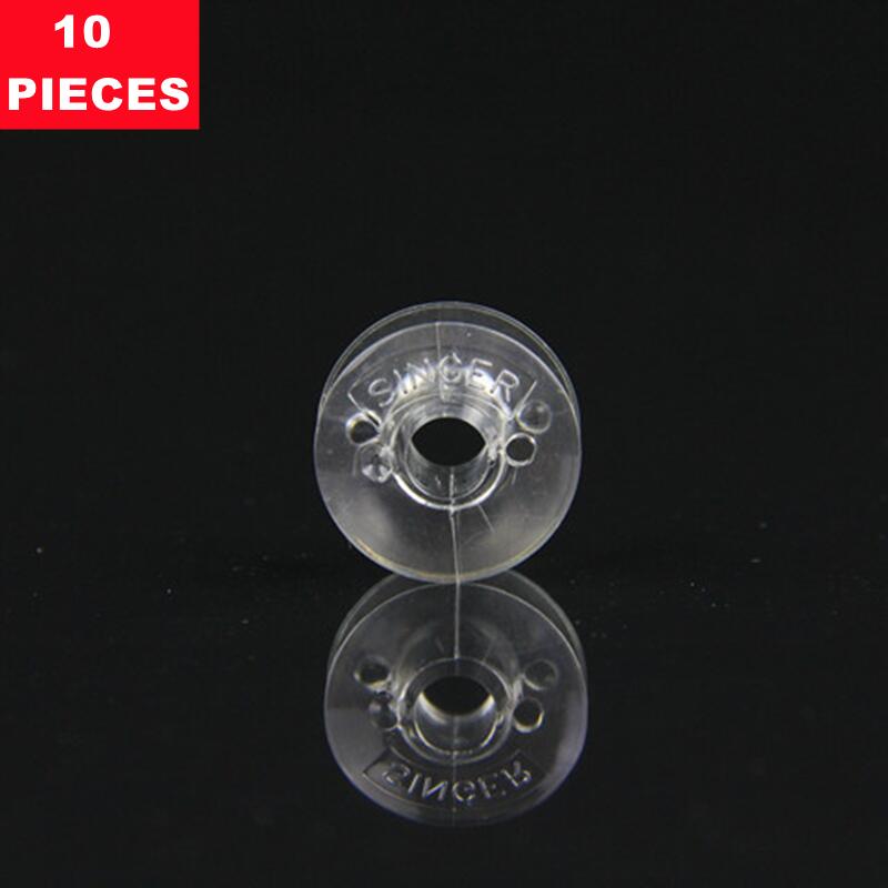 10Pcs Class 66 Plastic Bobbins - Sewing Machine Yarn recension och pris