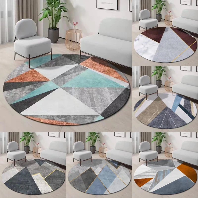 ~O~Geometric Round Rug with Mo - Century Textile & Sewing Supply Reviews recension och pris