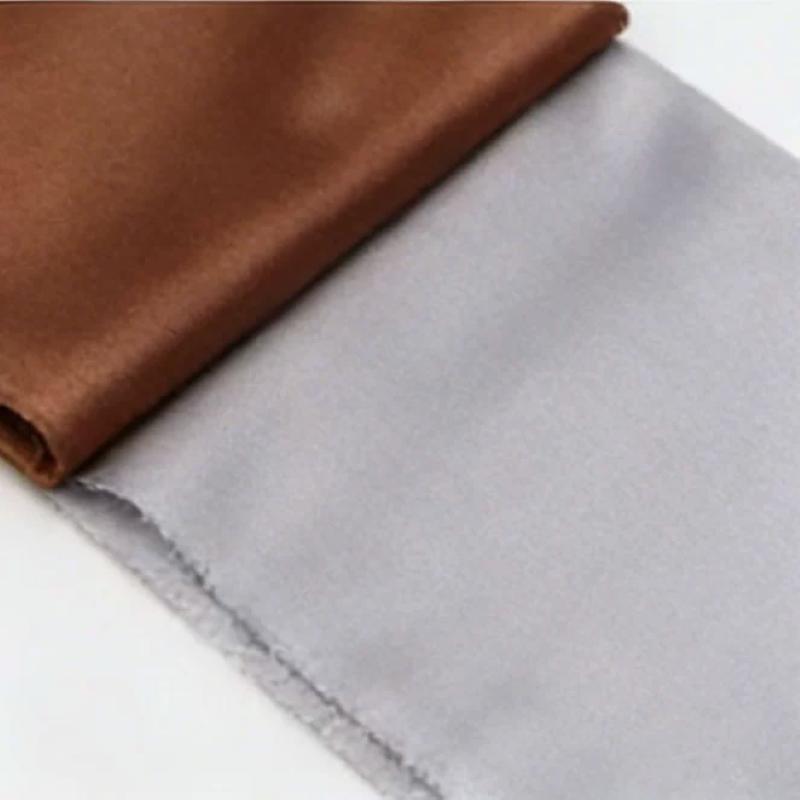 Multi-Color Soft Satin Fabric  - Textile And Sewing Materials recension och pris