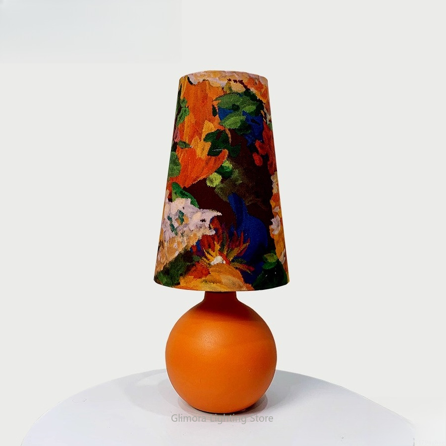 Orange Sphere Table Lamp: UK L - Century Textile & Sewing Supply Reviews recension och pris
