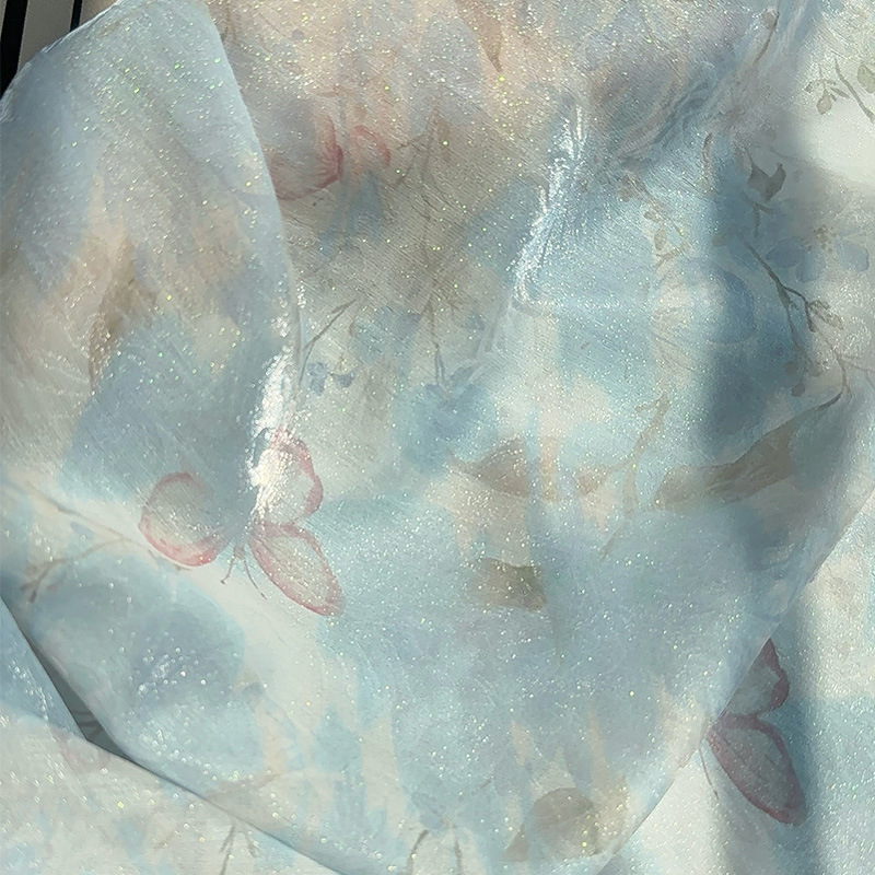 1m Chinese Style Floral Jacqua - Sewing Garments recension och pris