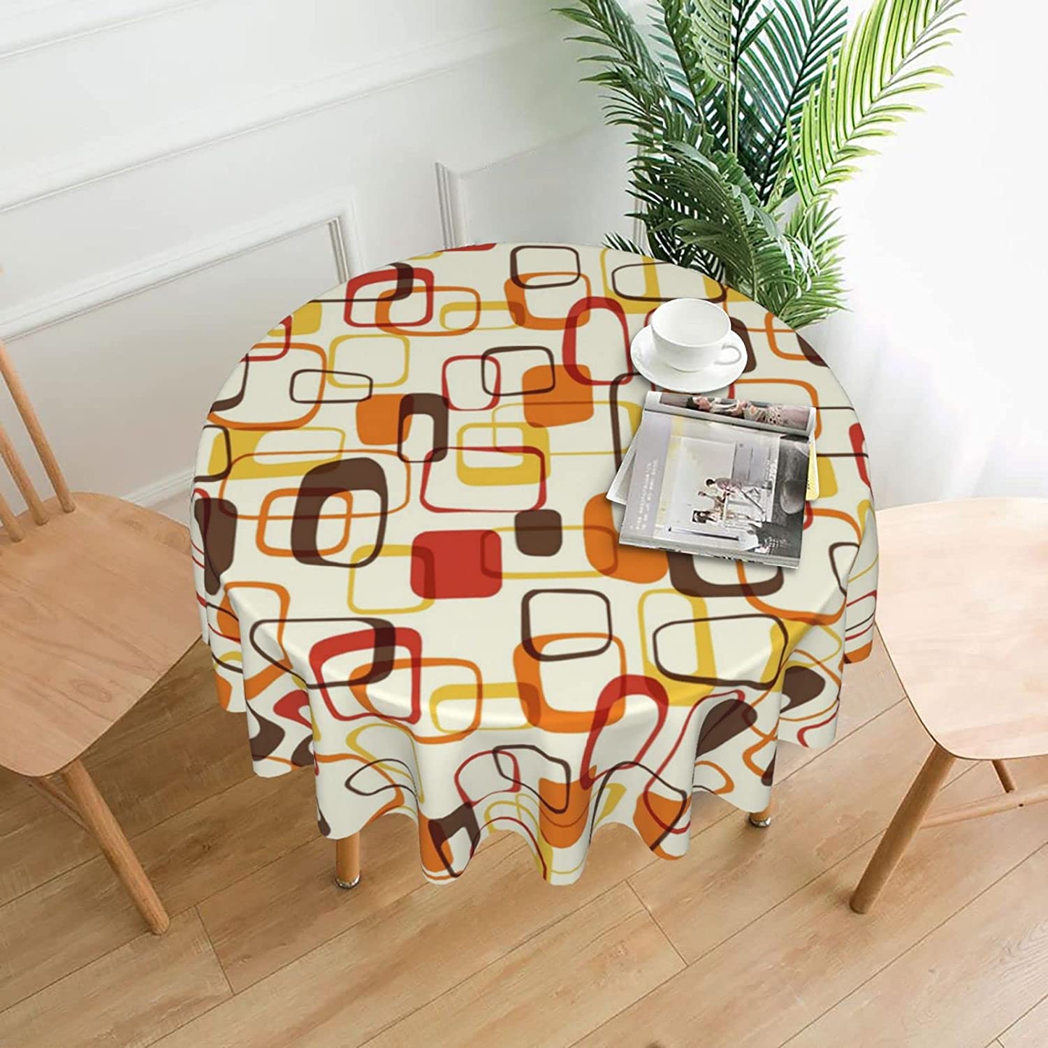 Retro Mid Century Geometric Ro - Century Textile & Sewing Supply Reviews recension och pris