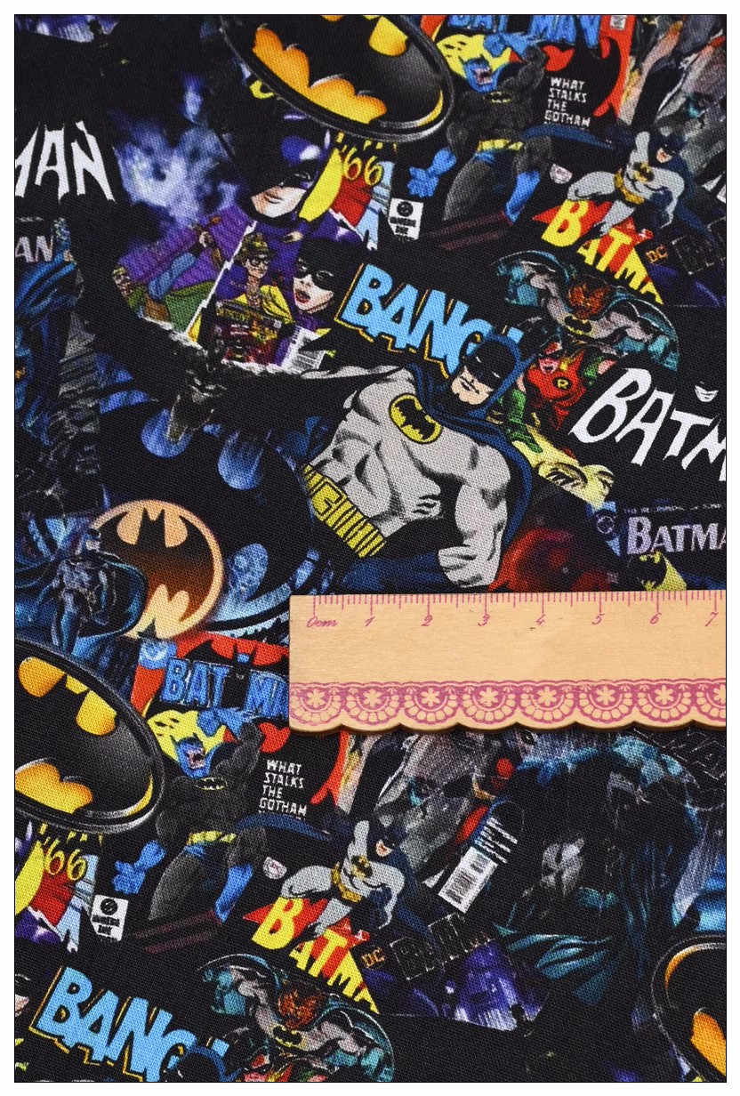 Batman Bandai Anime Design 100 - Textile And Sewing Materials recension och pris