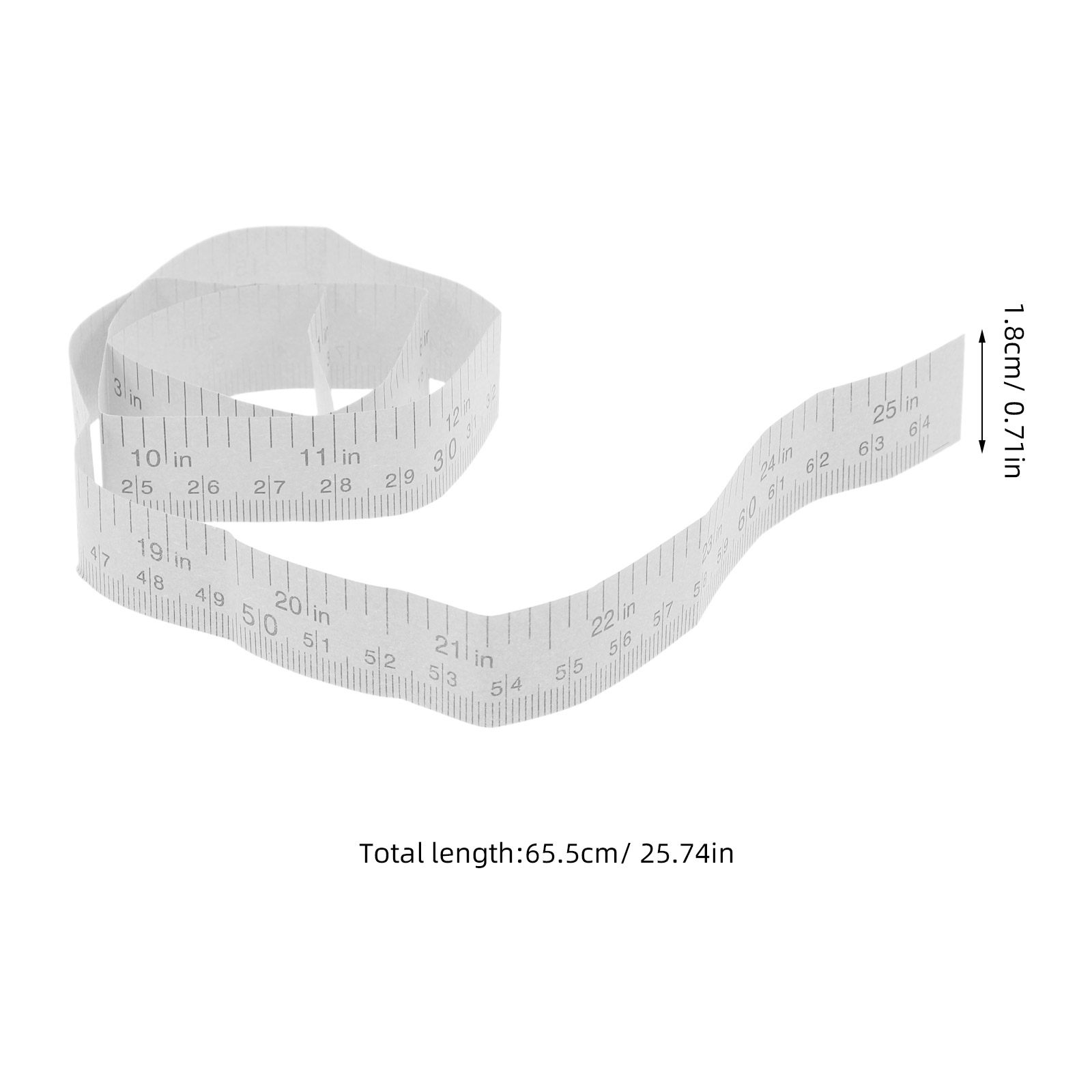 Paper Measuring Tape Core 64Cm - Sewing Garments recension och pris