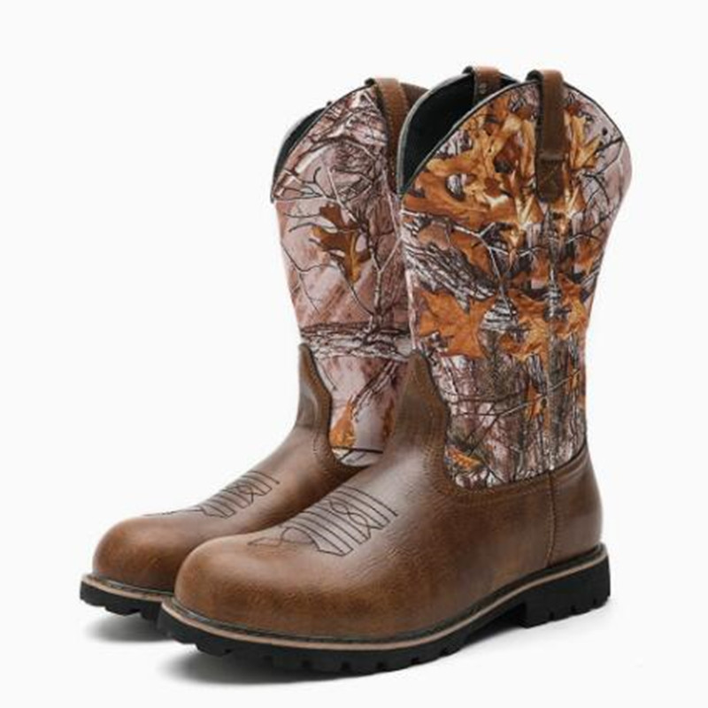 Men's Boots Classic Handmade E - Sewing Embroidery Fabric recension och pris