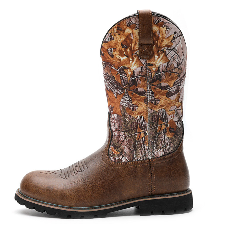 Men's Boots Classic Handmade E - Sewing Embroidery Fabric recension och pris
