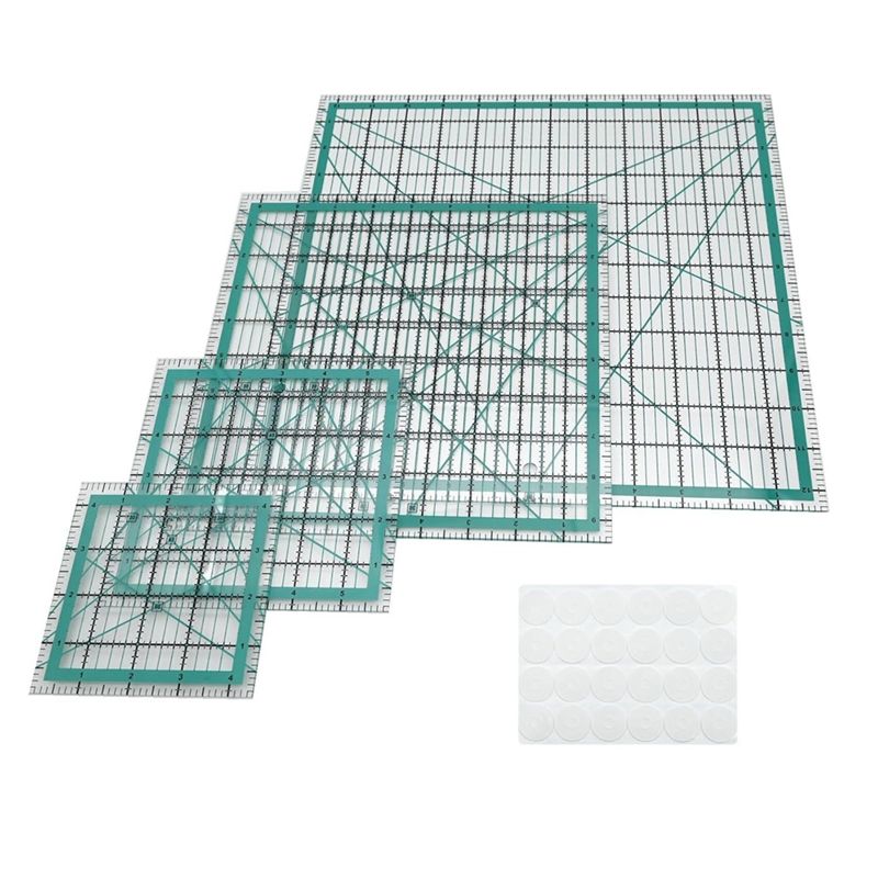 AEE4-Quilting Rulers,4 Square  - Quilting Ruler Square recension och pris