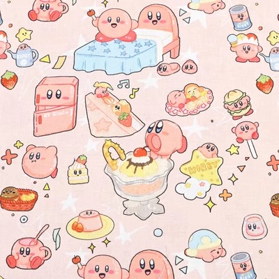 Cartoon Kirby 100 Cotton Fabri - Textile And Sewing Materials recension och pris